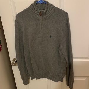 Ralph Lauren polo part zip sweater for men